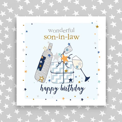 Molly Mae Super Wonderful Son-in-Law Birthday Card