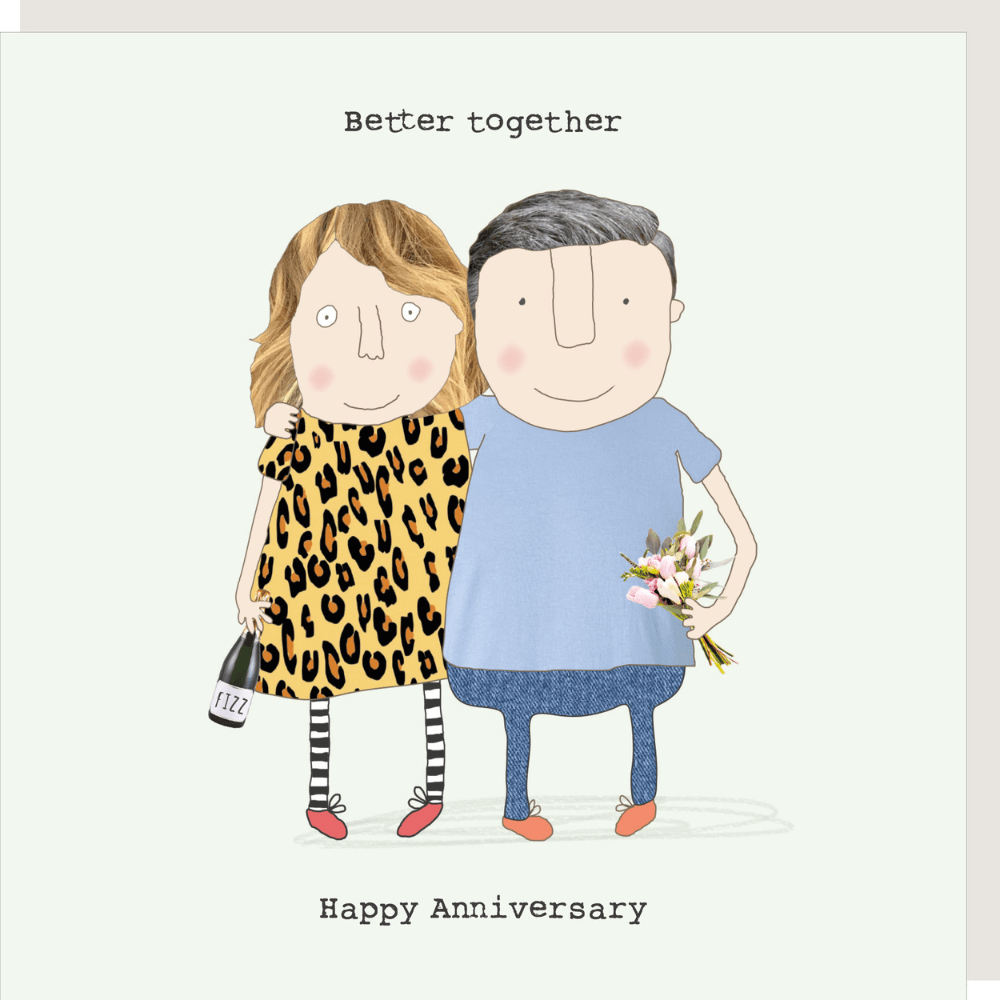 Rosie Made A Thing -Anniversary Better - Blank Card