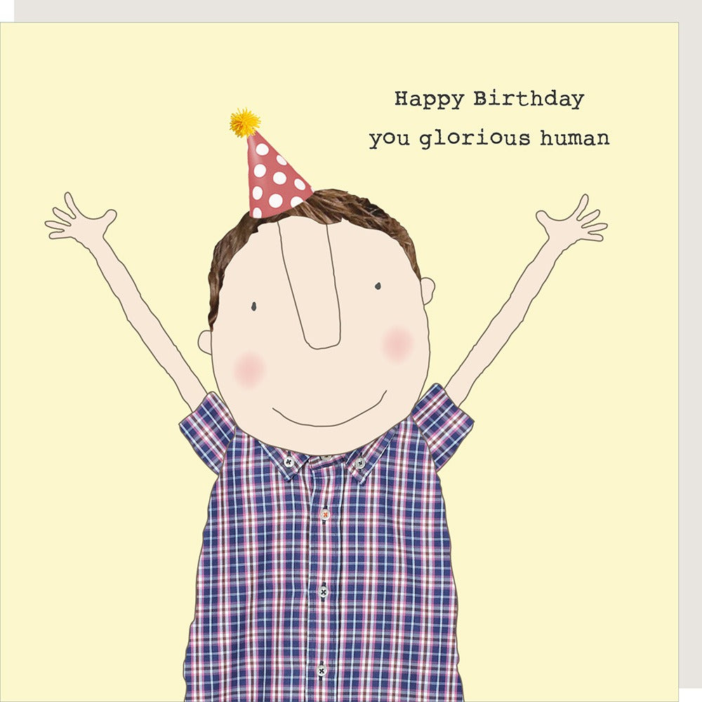 Rosie Made a Thing - glorious - Blank Card