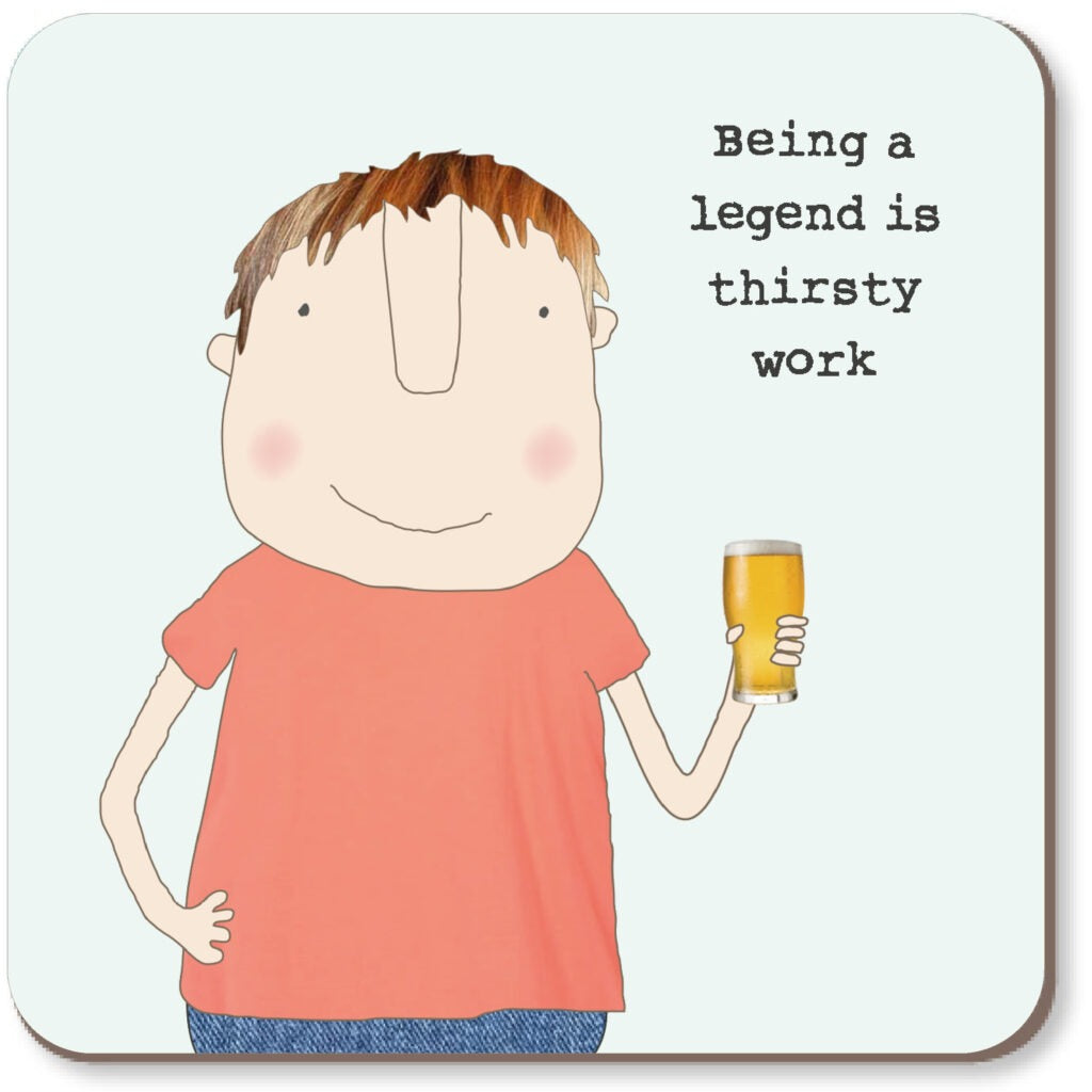 Rosie Made A Thing - Thirty Work - Coaster
