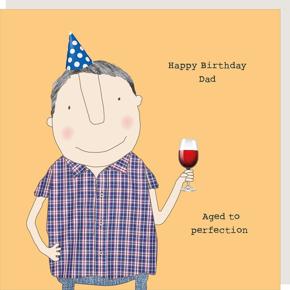 Rosie Made A Thing - Dad Perfection - Blank Card