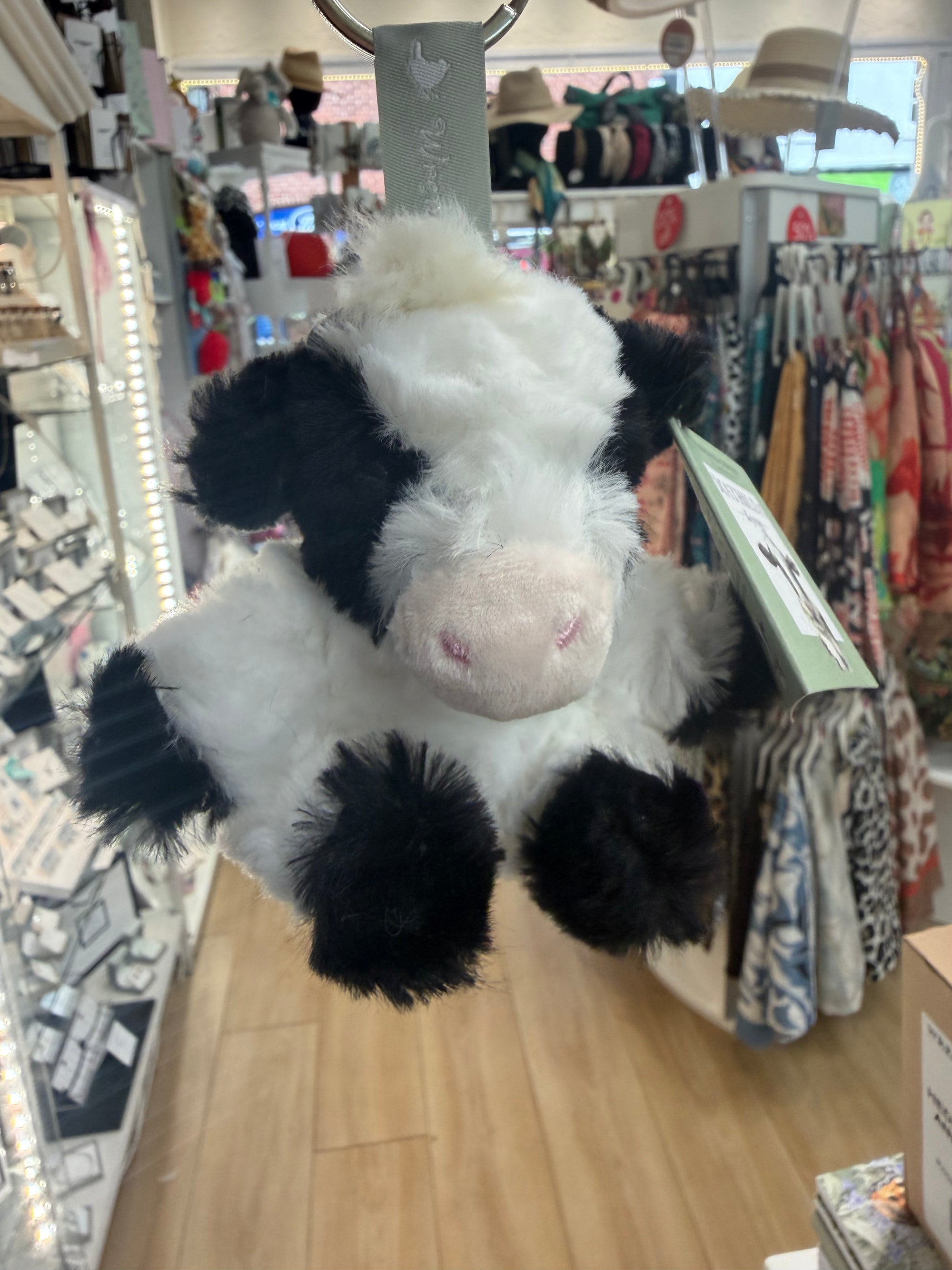 Mathilda - Cow Plush Keyring -  Wrendale Designs