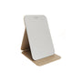 Alice Wheeler -  Bronze - Faux Leather Folding Travel Mirror