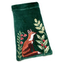 POM - Green - Fox - Embroidered Glasses Case Pouch