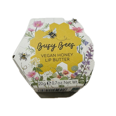 Busy Bees Vegan Honey Lip Butter Gift Boxed - 20g
