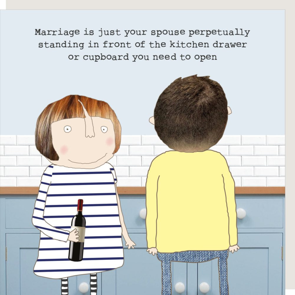 Rosie Made A Thing - Kitchen Drawer - Blank Card