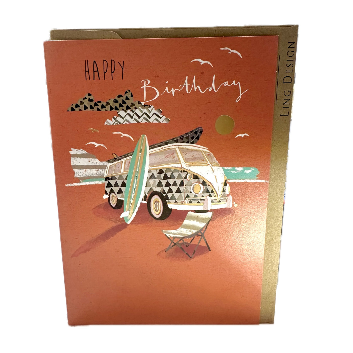 Happy Birthday Campervan Card - Ling Design