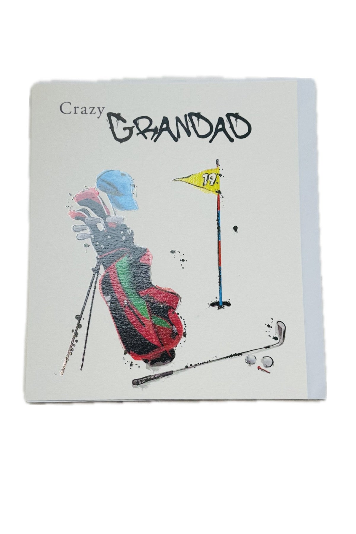 Cardmix Crazy Grandad Golf Birthday Card