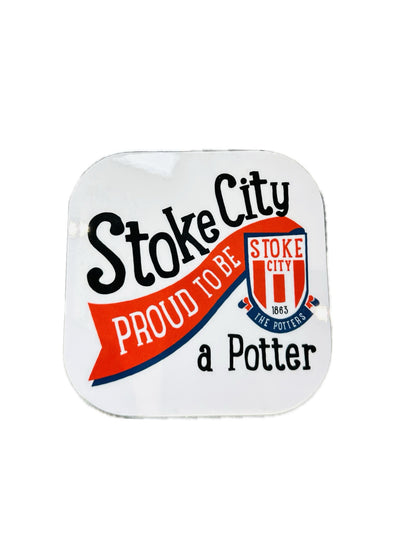 Stoke City - Proud to be a Potter Coaster