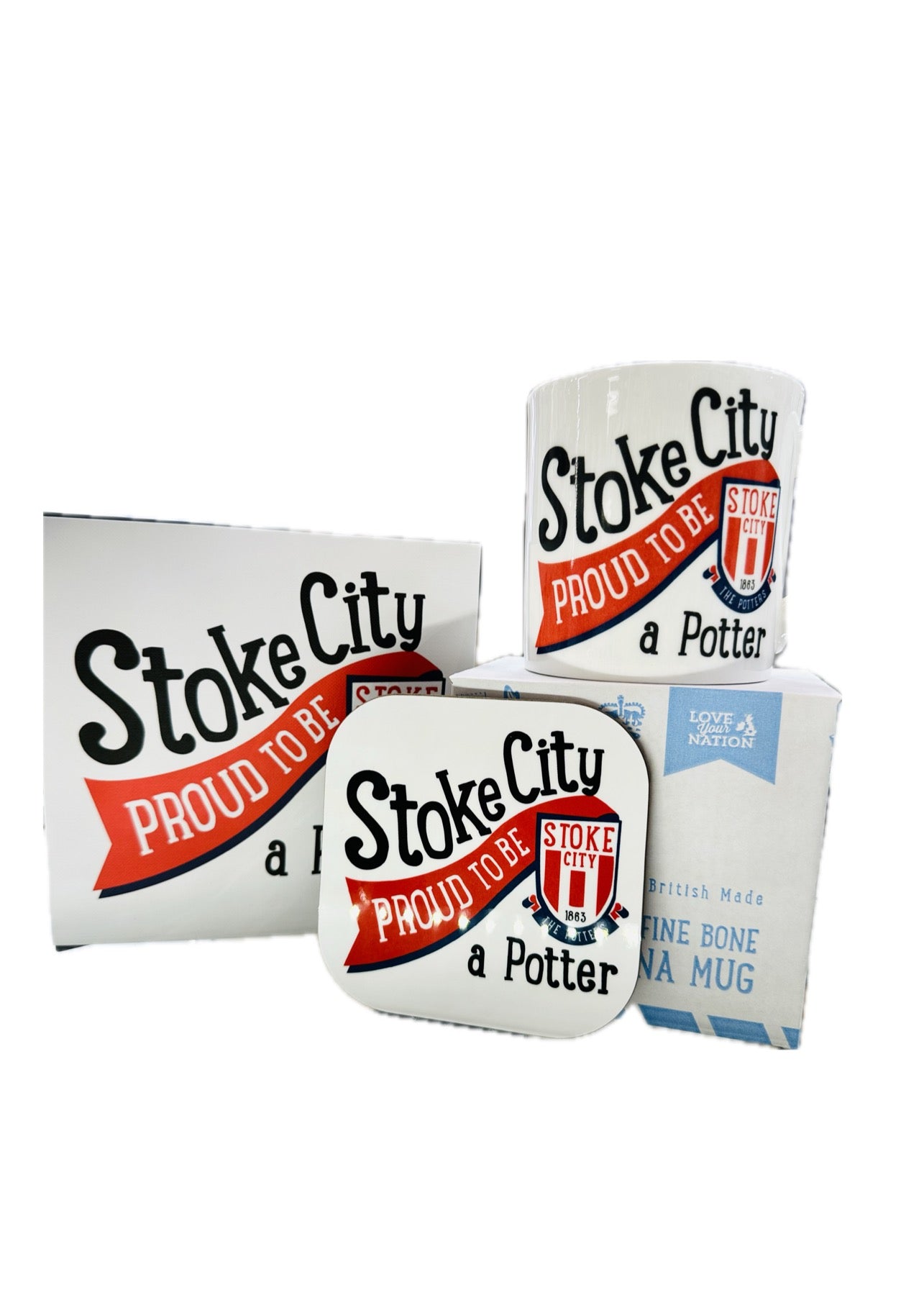 Stoke City - Proud to be a Potter Coaster