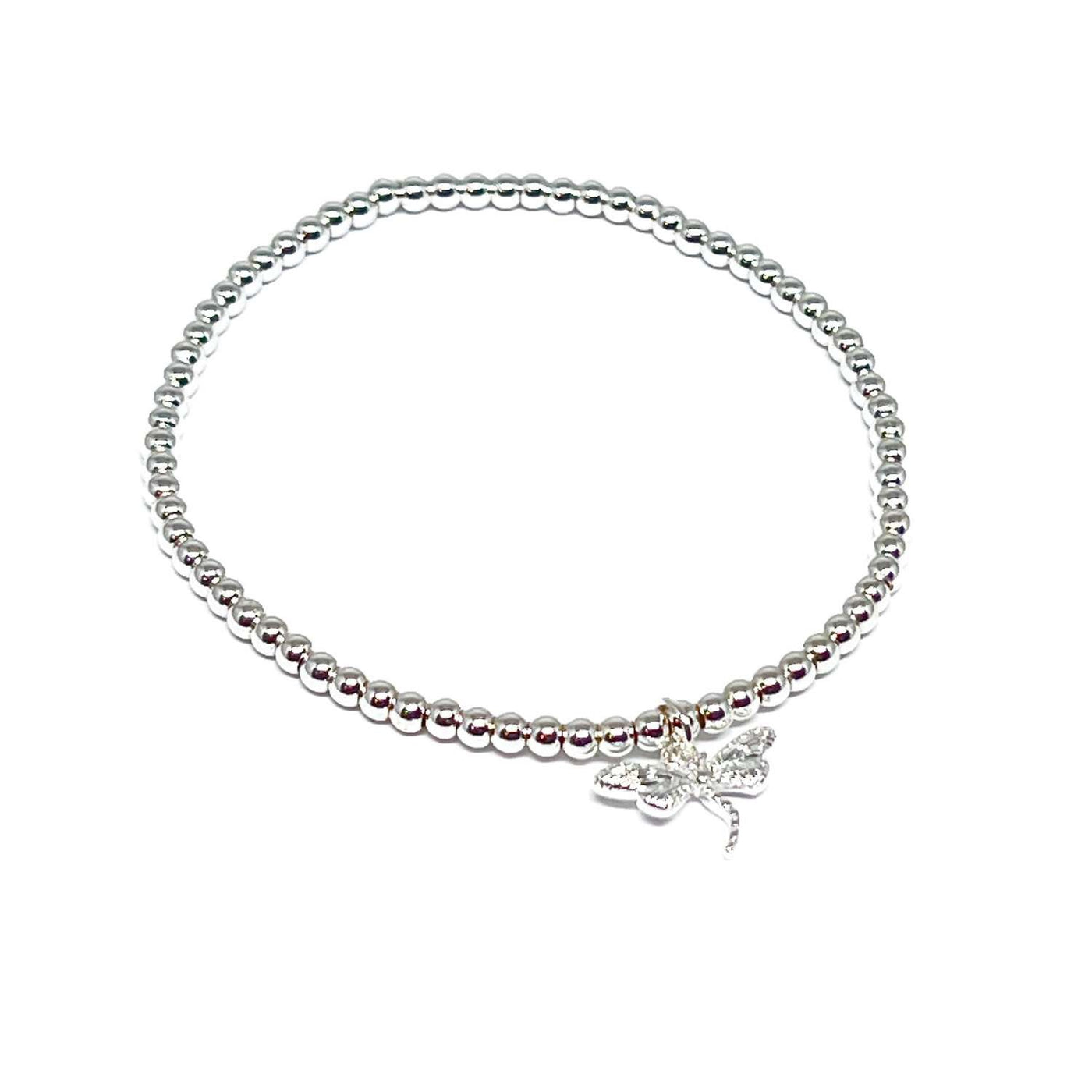 Sierra Dragonfly Bracelet - Silver- Clementine Jewellery