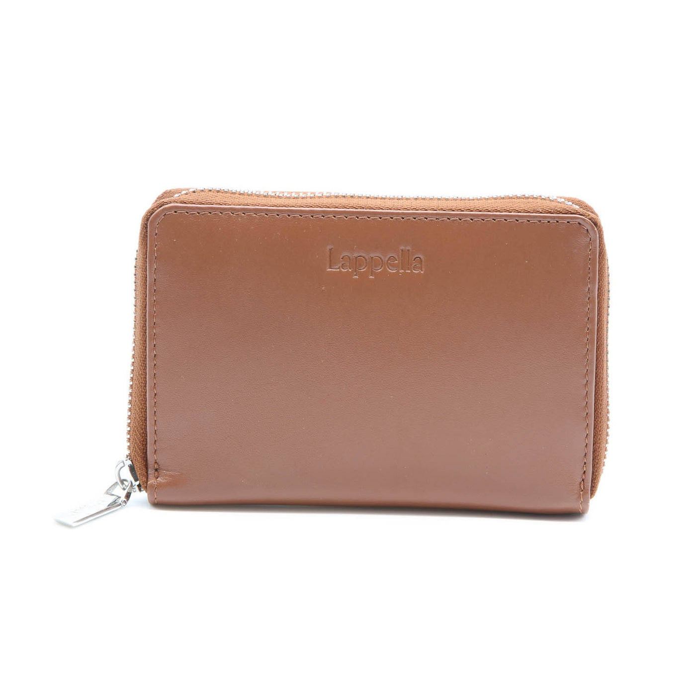 Lappella EVA Tan - Small Leather Zip Purse