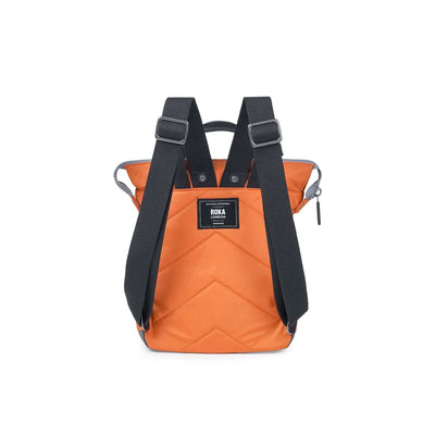 Roka Bantry B Backpack-Recycled Canvas - Black Label - Burnt Orange