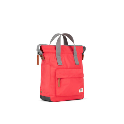 Roka Bantry B SMALL Backpack-Sustainable Nylon - Poppy (Coral Red)