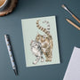 'Feline Good' A6 Cat Notebook - Wrendale Designs