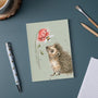 'Busy as a Bee' A6 Hedgehog Notebook - Wrendale Designs
