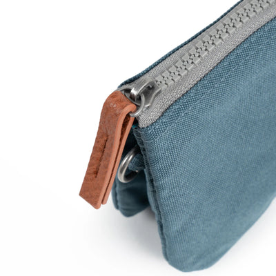 Roka Carnaby Small Wallet - Recycled Canvas - Airforce Blue