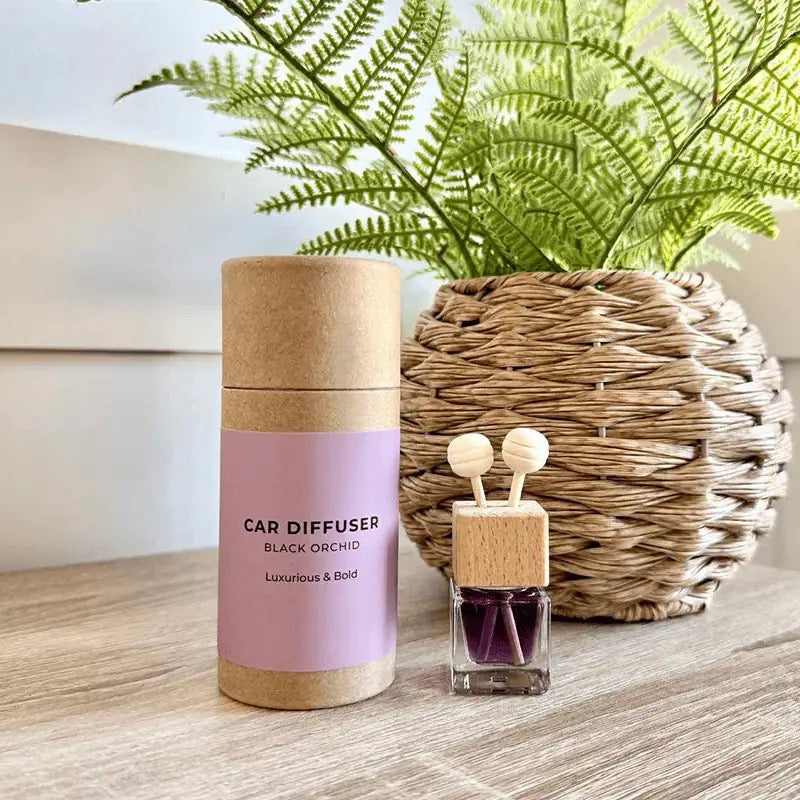 Car Diffuser - Black Orchid - Rosy Roo - Luxury Car Fragrances