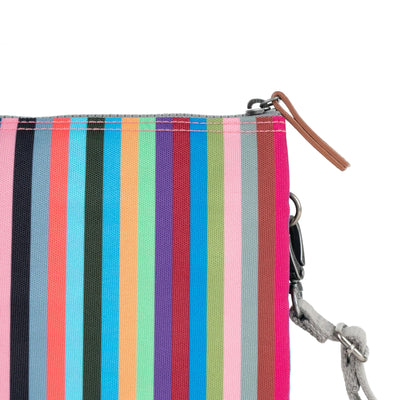 Roka Carnaby XL Crossbody-Recycled Canvas - Multi Stripe