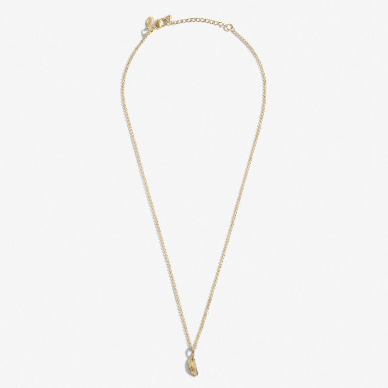 Joma Jewellery -Feather - Gold Mini Charms Necklace