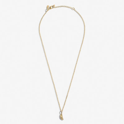 Joma Jewellery -Feather - Gold Mini Charms Necklace