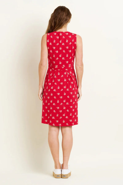 Brakeburn Women's Marnie Sleevless Dress - Red