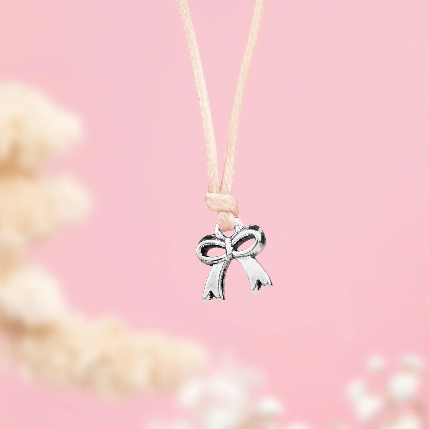 Letterbox Love - Friend A Little Thank You - Bow Adjustable Cord Bracelet