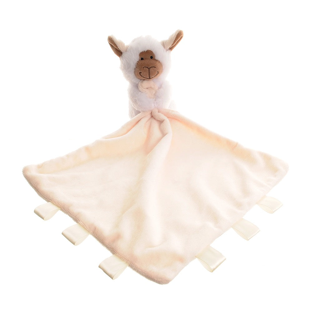 Ziggle Sheep Comforter - Beige/White
