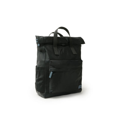 Roka Canfield B MEDIUM Backpack-Recycled Nylon - Creative Waste Black Edition - Black/Airforce Blue (Copy)