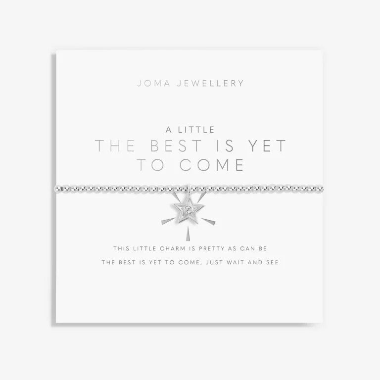Joma Jewellery - 'A Little The Best Is Yet To Come' Bracelet