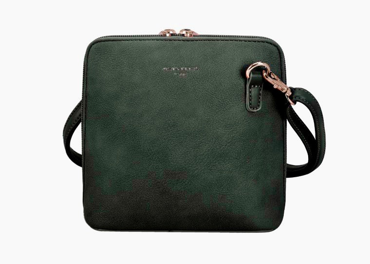 David Jones Minnie Crossbody Handbag - Dark Green