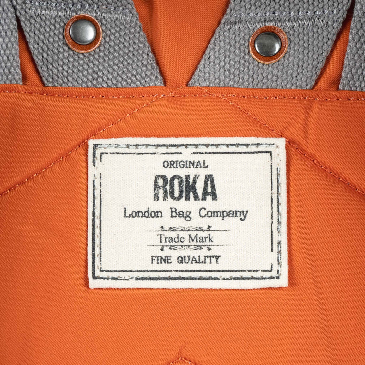 Roka Canfield B Backpack - MEDIUM - Recycled Nylon - Burnt Orange