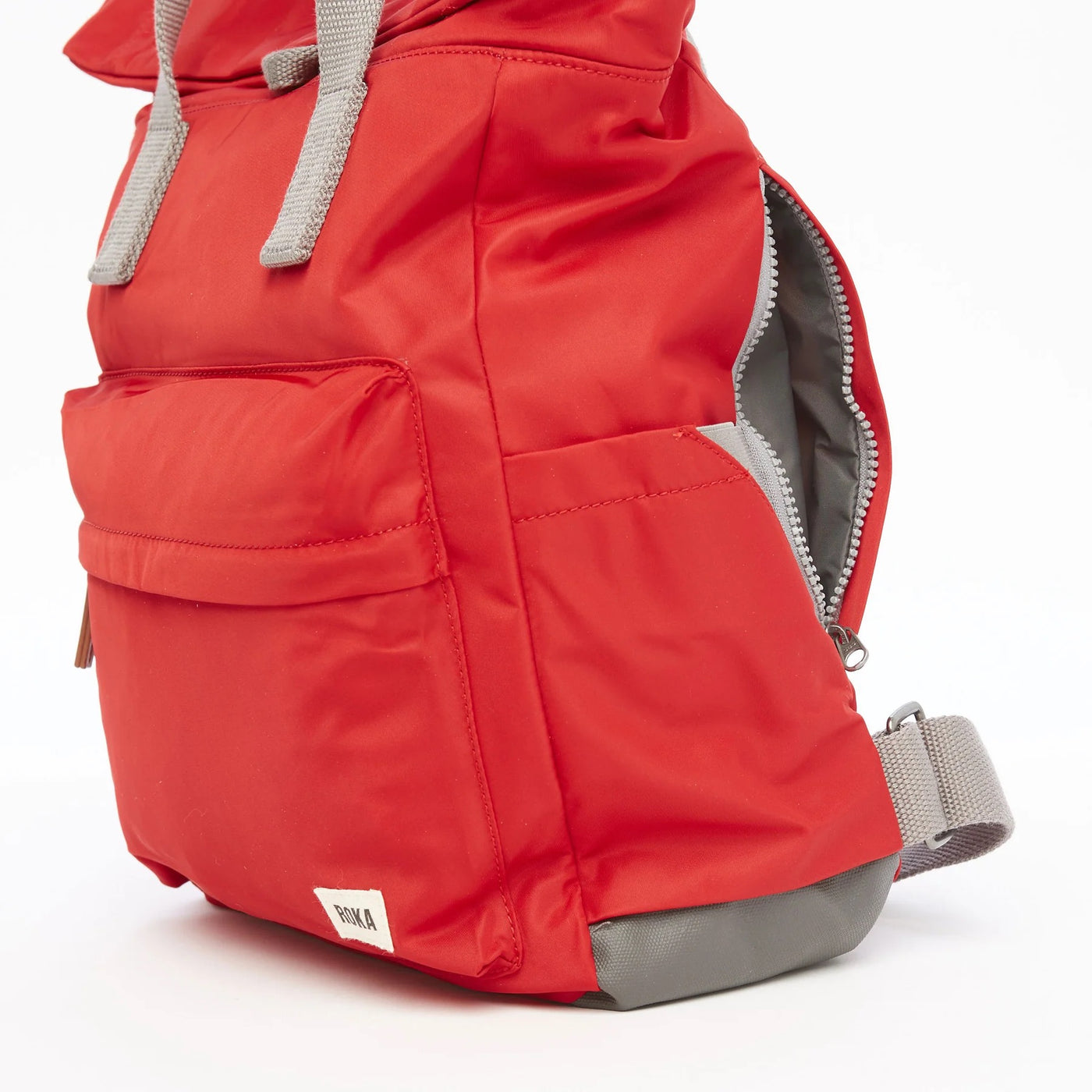 Roka Canfield B Backpack-Recycled Nylon - SMALL - Cranberry