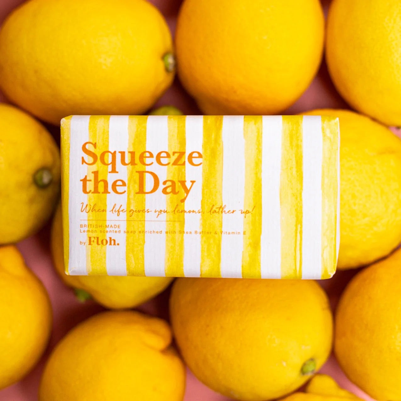 Floh. - Squeeze The Day - Lemon Luxury Soap Bar - 190g