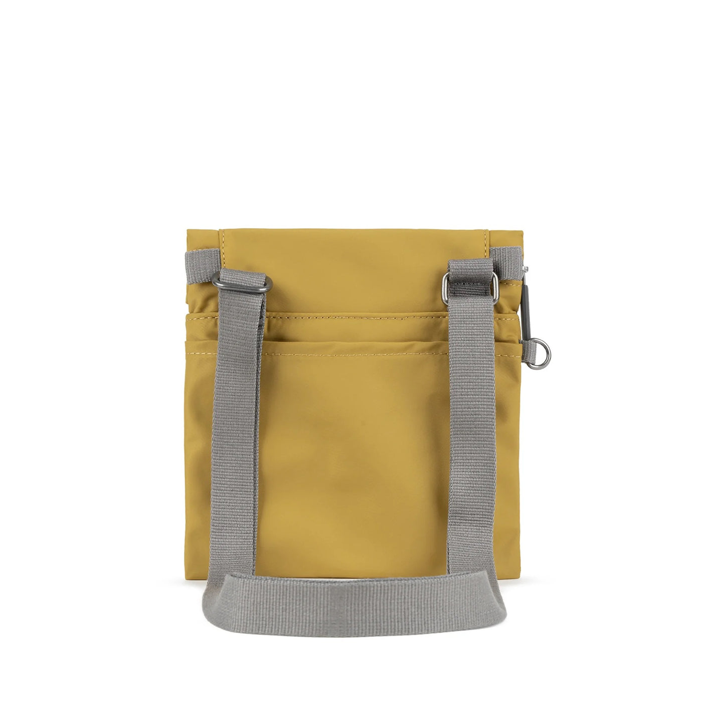 Roka Stratford Crossbody Bag -Recycled Nylon - SMALL - Corn (Mustard)