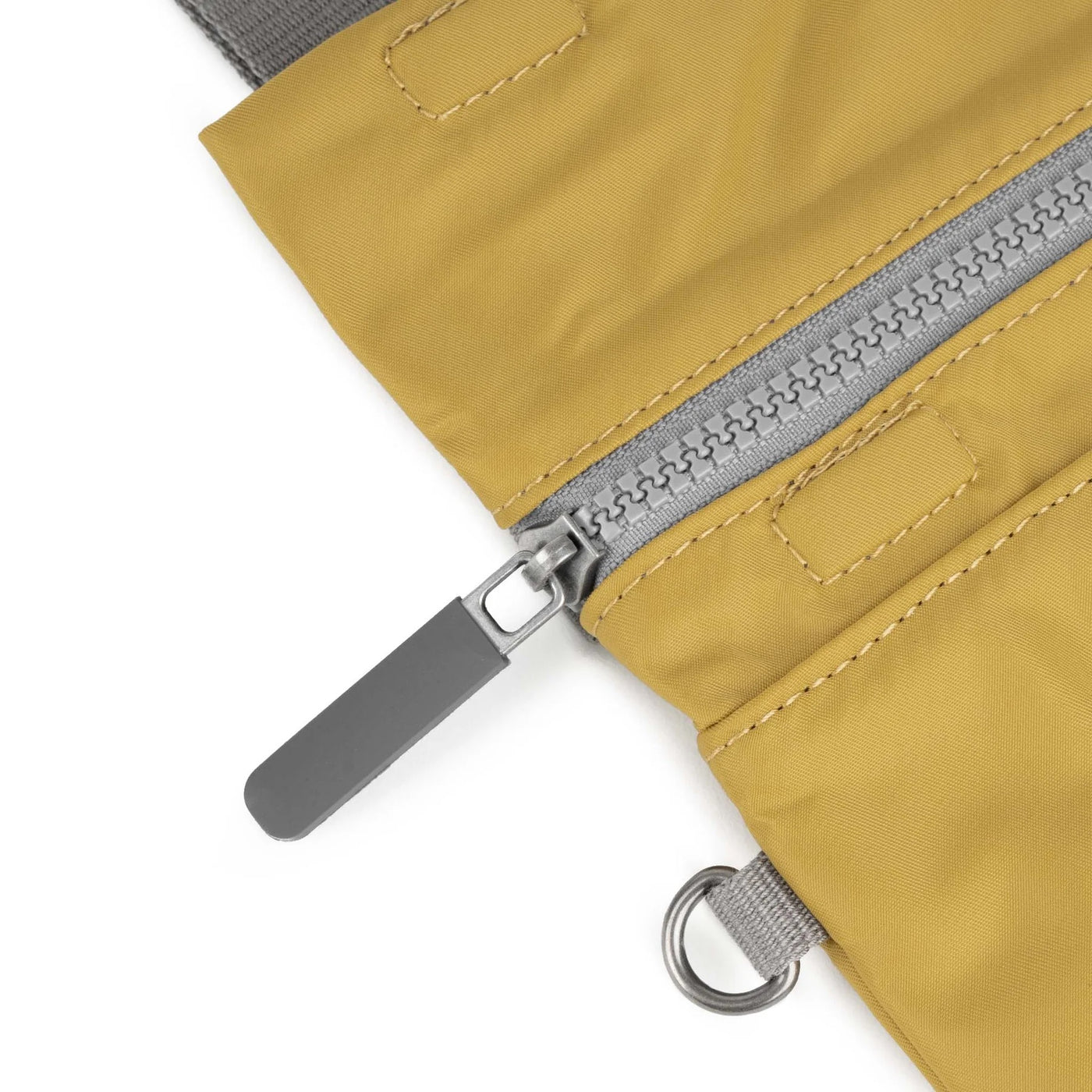 Roka Stratford Crossbody Bag -Recycled Nylon - SMALL - Corn (Mustard)