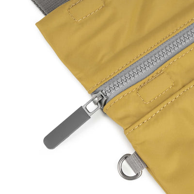 Roka Stratford Crossbody Bag -Recycled Nylon - SMALL - Corn (Mustard)