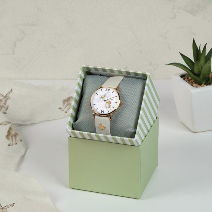 Oops a Daisy (Mouse) Watch - Wrendale Designs - Sage Green