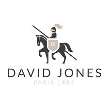 David Jones Woven Shoulder Medium Zip Top Tote Bag - Natural/White (7051-5)