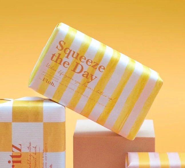 Floh. - Squeeze The Day - Lemon Luxury Soap Bar - 190g