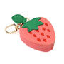 POM Strawberry Faux Leather Clip Coin Purse