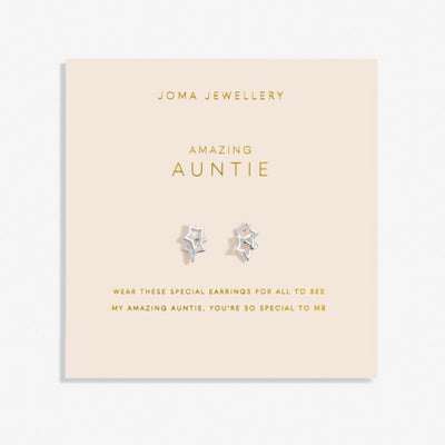 Joma Jewellery - Forever Yours - Amazing Auntie Star Earrings