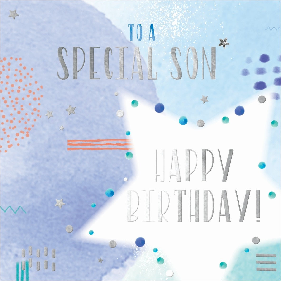 Happy Birthday To a Special Son Card