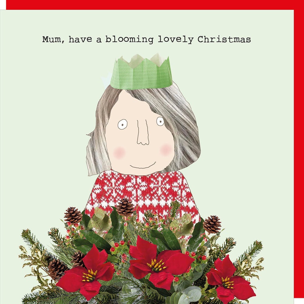 Rosie Made A Thing - Mum Bloom Xmas - Christmas Card