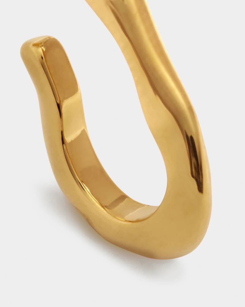 Katie Loxton Waterproof Jewellery -  Hera - Gold Hoop Earrings