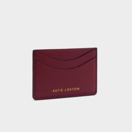 Katie Loxton Alba Card Holder - Cherry