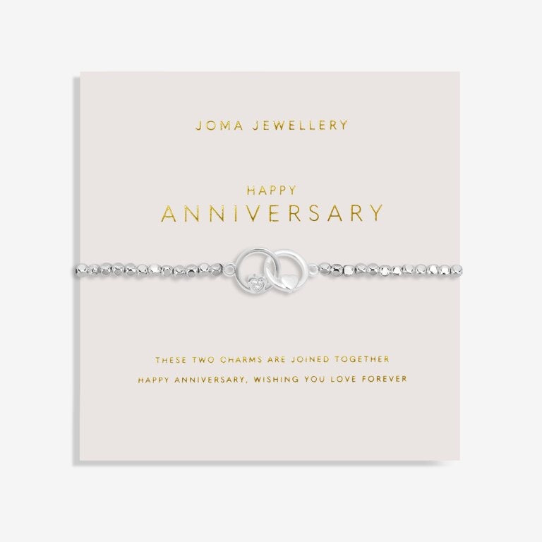 Joma Jewellery Forever Yours - 'Happy Anniversary' Bracelet