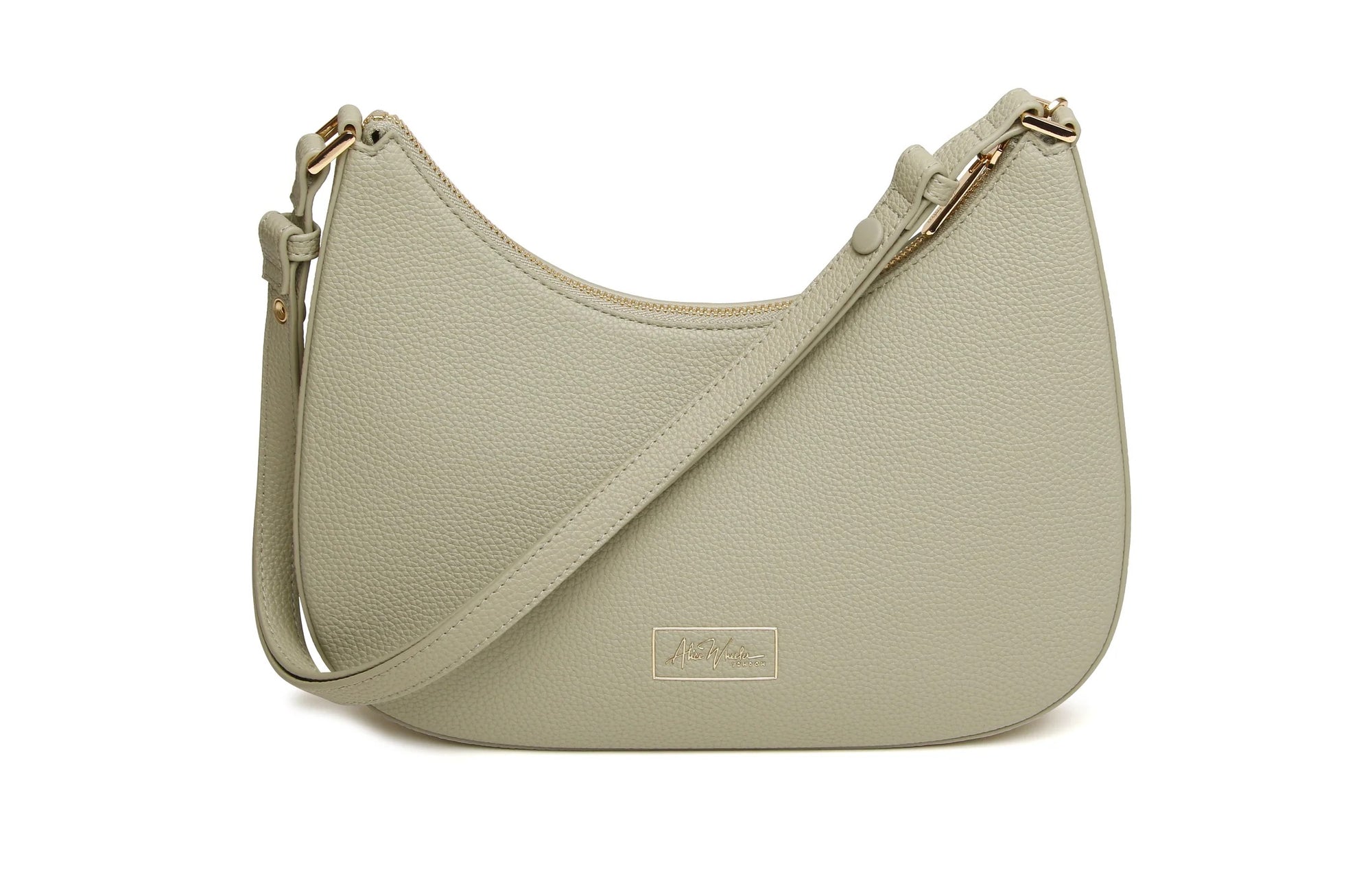 Alice Wheeler - Ascot - Scoop Shoulder Handbag - Pistachio Green