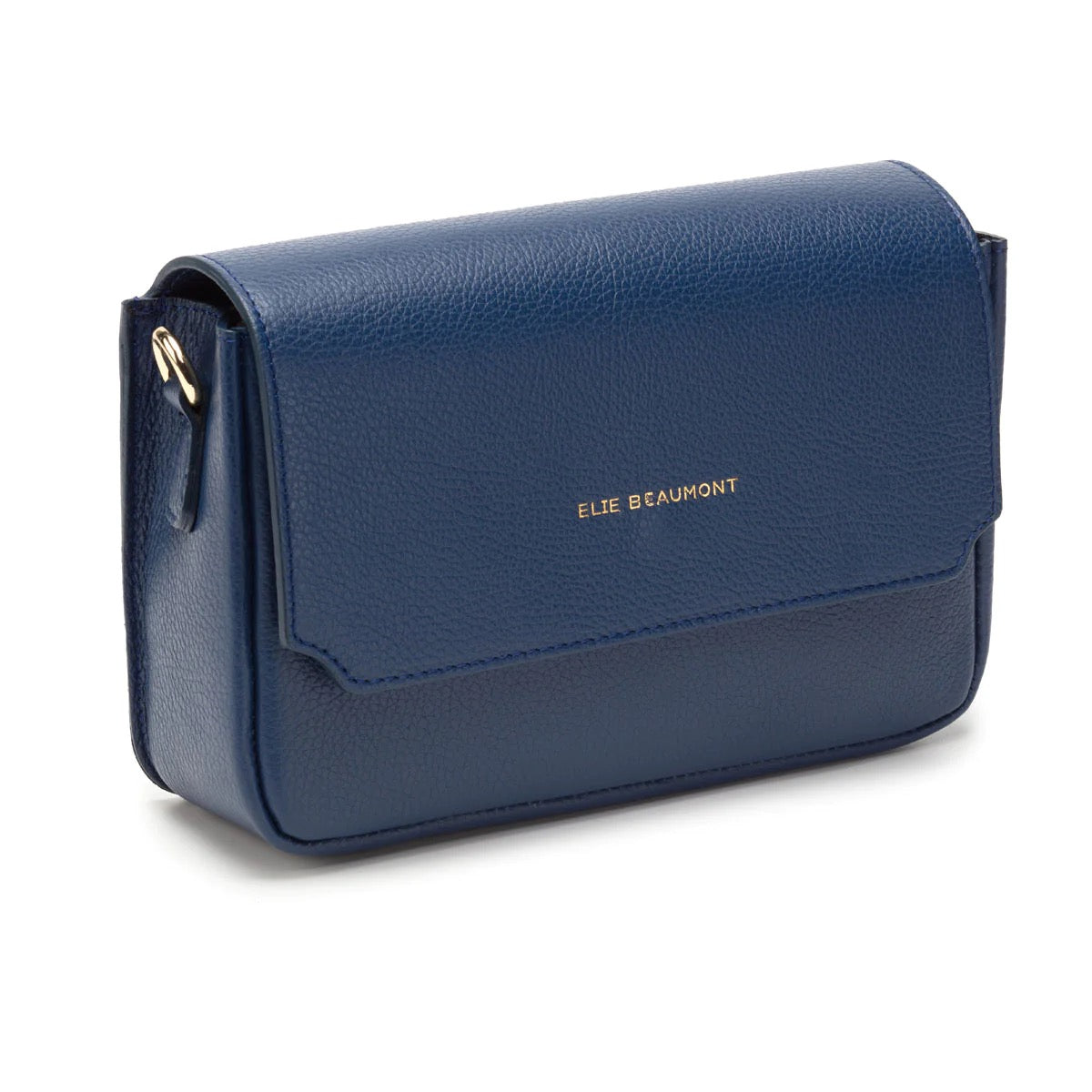 Elie Beaumont Fold Crossbody Bag - Dark Blue