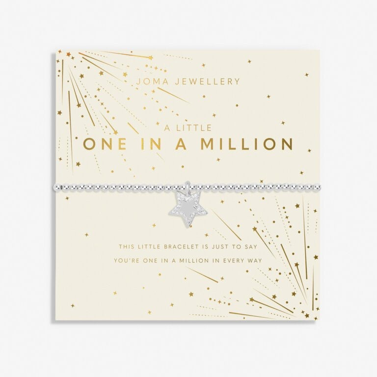 Joma Jewellery A Little 'One in a Million' Silver Star Bracelet